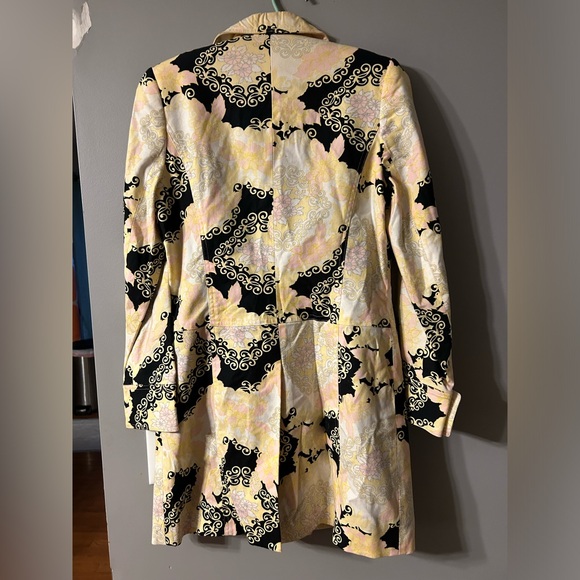 APOSTROPHE stretch womens size 2 original Trench Waterproof Jacket / coat - Picture 3 of 16